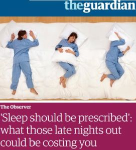 Sleep Should Be Prescribed