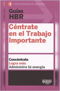Guías HBR: Céntrate en el Trabajo Importante resumen de libro