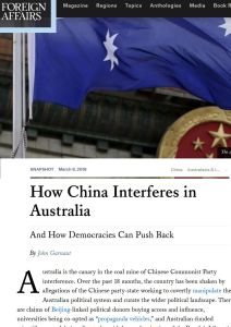 How China Interferes in Australia