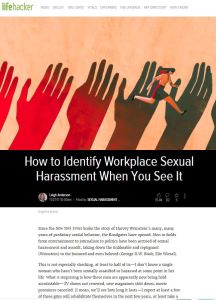 How to Identify Workplace Sexual Harassment When You See It
