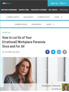 How to Let Go of Your (Irrational) Workplace Paranoia Once and For All