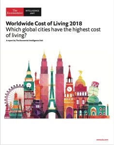Worldwide Cost of Living 2018