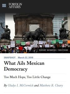 What Ails Mexican Democracy