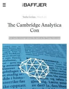 The Cambridge Analytica Con