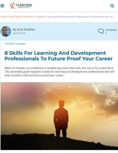 8 Skills for Learning and Development Professionals to Future Proof Your Career