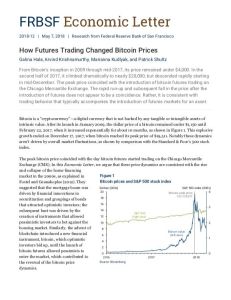How Futures Trading Changed Bitcoin Prices