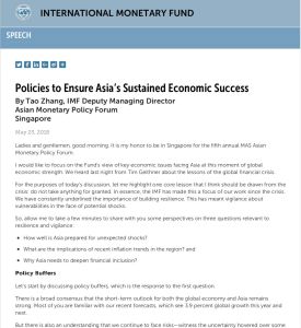 Policies to Ensure Asia’s Sustained Economic Success