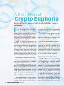 A Short History of Crypto Euphoria