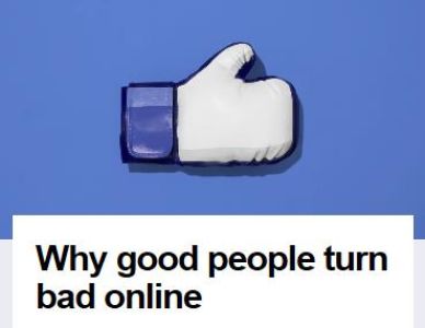 为什么好人会在网上变坏？