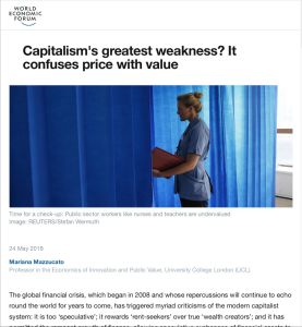 资本主义的最大缺点：它混淆了价格和价值