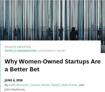 Why Women-Owned Startups Are a Better Bet