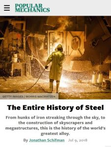 The Entire History of Steel