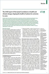 The 2018 Report of the Lancet Countdown on Health and Climate Change summary