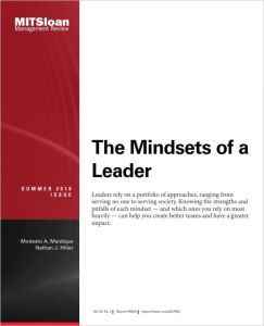 The Mindsets of a Leader