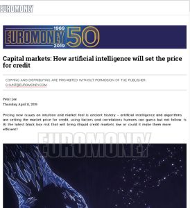 Capital Markets: How Artificial Intelligence Will Set the Price for Credit