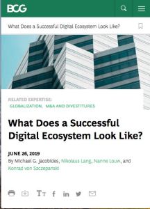 What Does a Successful Digital Ecosystem Look Like?