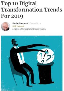 Top 10 Digital Transformation Trends for 2019