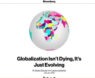 Globalization Isn’t Dying, It’s Just Evolving