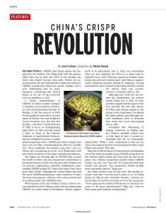 China’s CRISPR Revolution