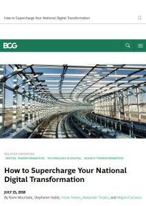 How to Supercharge Your National Digital Transformation
