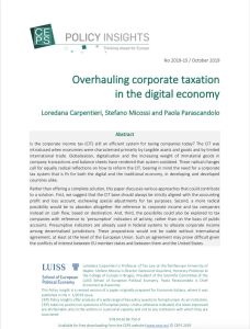 Overhauling Corporate Taxation in the Digital Economy