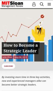 How to Become a Strategic Leader