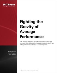 Fighting the Gravity of Average Performance