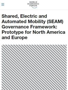 Shared, Electric and Automated Mobility (SEAM) Governance Framework
