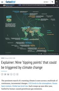 Explainer: Nine ‘Tipping Points’ that Could Be Triggered by Climate Change