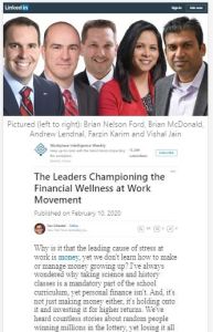 The Leaders Championing the Financial Wellness at Work Movement