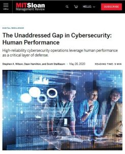 The Unaddressed Gap in Cybersecurity: Human Performance