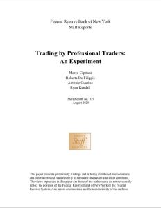 Trading by Professional Traders