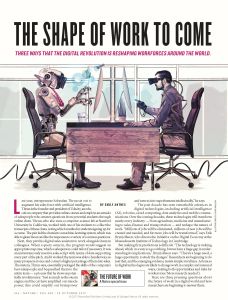The Shape of Work to Come