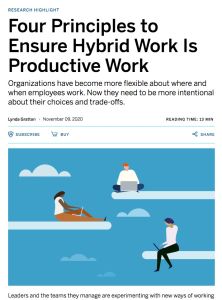 Four Principles to Ensure Hybrid Work Is Productive Work
