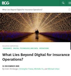 What Lies Beyond Digital for Insurance Operations?