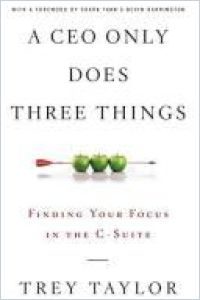 CEO делает всего три вещи книга в кратком изложении