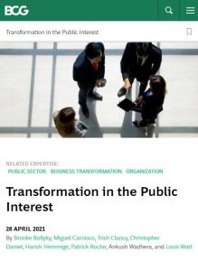 Transformation in the Public Interest