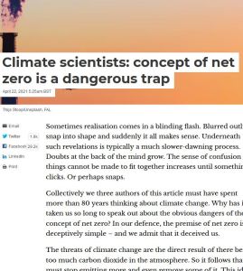 Technik wird die Klimakrise nicht lösen