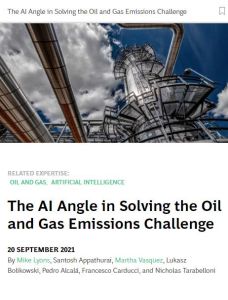 The AI Angle in Solving the Oil and Gas Emissions Challenge