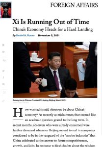 Xi Is Running Out of Time