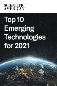 Top 10 Emerging Technologies for 2021