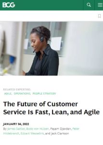The Future of Customer Service Is Fast, Lean, and Agile