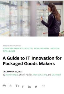 A Guide to IT Innovation for Packaged Goods Makers