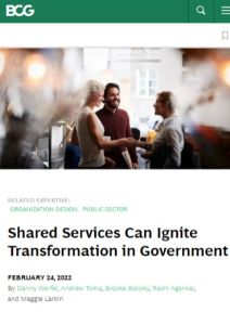 Shared Services Can Ignite Transformation in Government