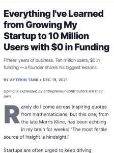 Everything I've Learned from Growing My Startup to 10 Million Users with $0 in Funding