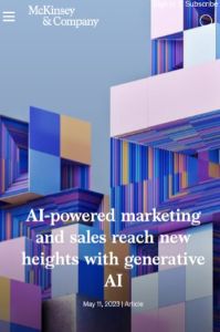 AI-Powered Marketing and Sales Reach New Heights with Generative AI