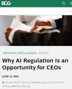 Why AI Regulation Is an Opportunity for CEOs