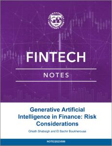Generative Artificial Intelligence in Finance